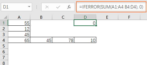 Excel 公式 #NULL! 错误