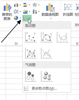 插入 - 图表命令组