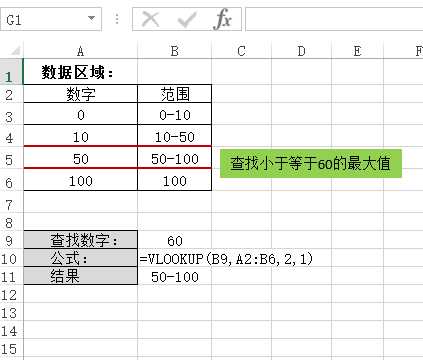 VLOOKUP 函数