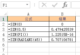 SIN 函数