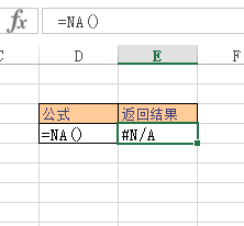 NA 函数