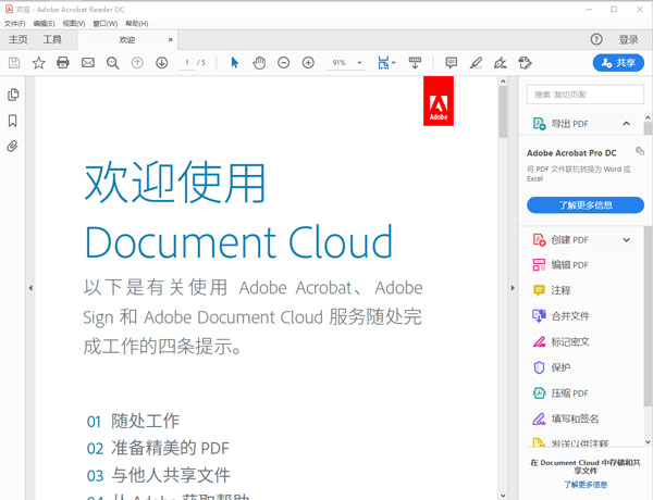 Adobe Acrobat Reader DC