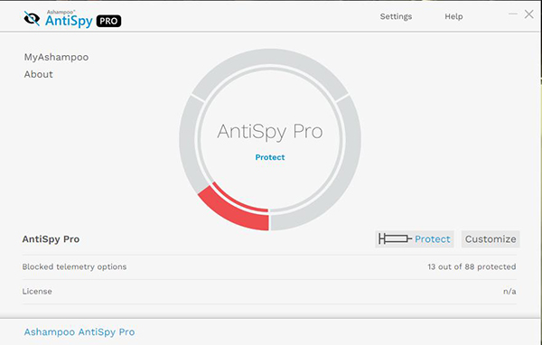 Ashampoo AntiSpy Pro破解版