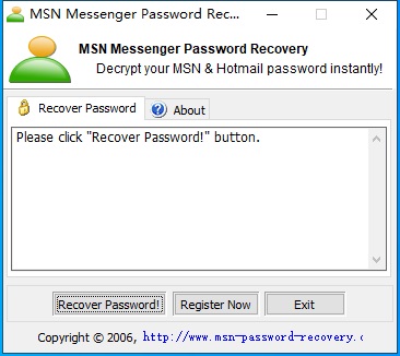 MSN Password Recovery