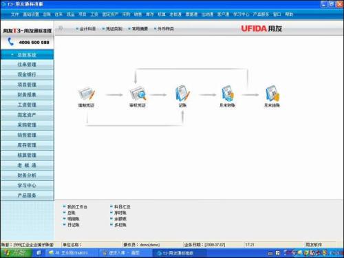 用友u8财务软件免费版