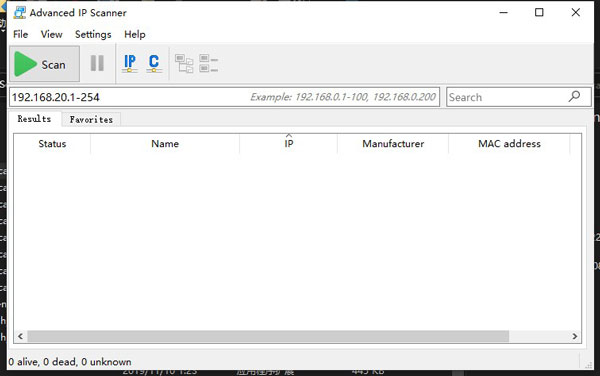 202206072026186250520000 ip扫描工具(Advanced IP Scanner)