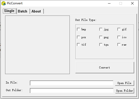 PicConvert(图像格式转换工具)
