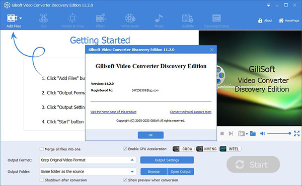 GiliSoft Video Converter(GiliSoft视频转换器)