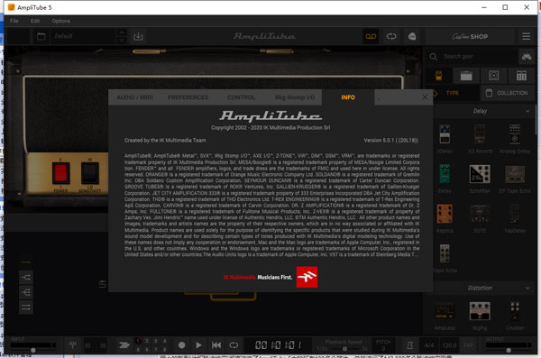 IK Multimedia AmpliTube 5破解版