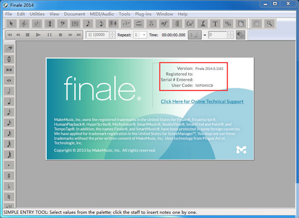 finale2014打谱软件