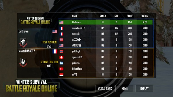 冬季生存大逃杀破解版