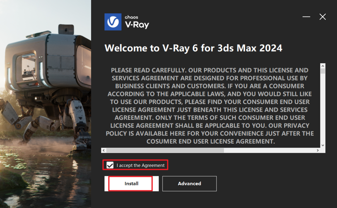 V-ray 6.1 for 3dsmax渲染软件安装包免费下载安装教程