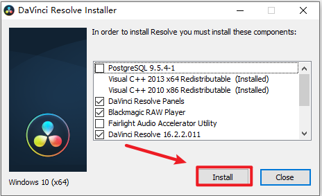 达芬奇 DaVinci Resolve Studio 16.2安装包免费下载安装教程