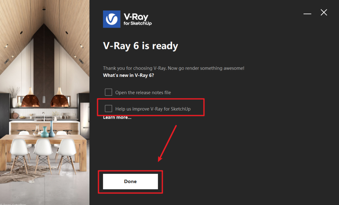 VRay 6.0 for SketchUp安装包免费下载安装教程
