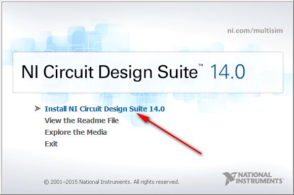 Multisim 14.0安装包下载安装教程